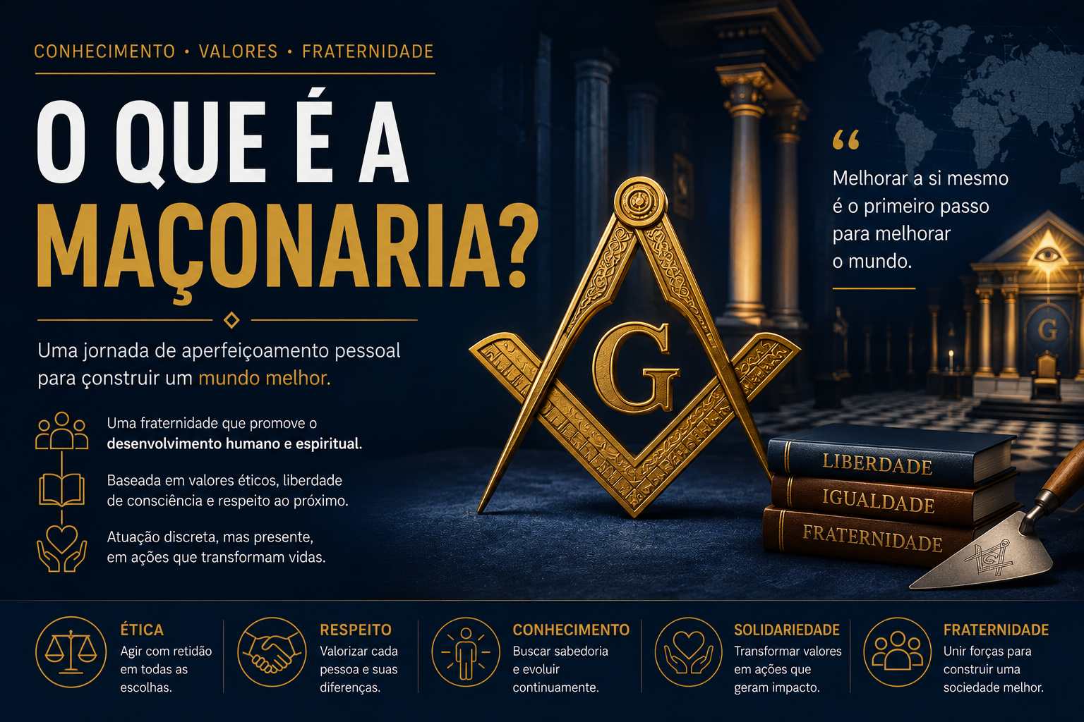 O que é a Maçonaria?
